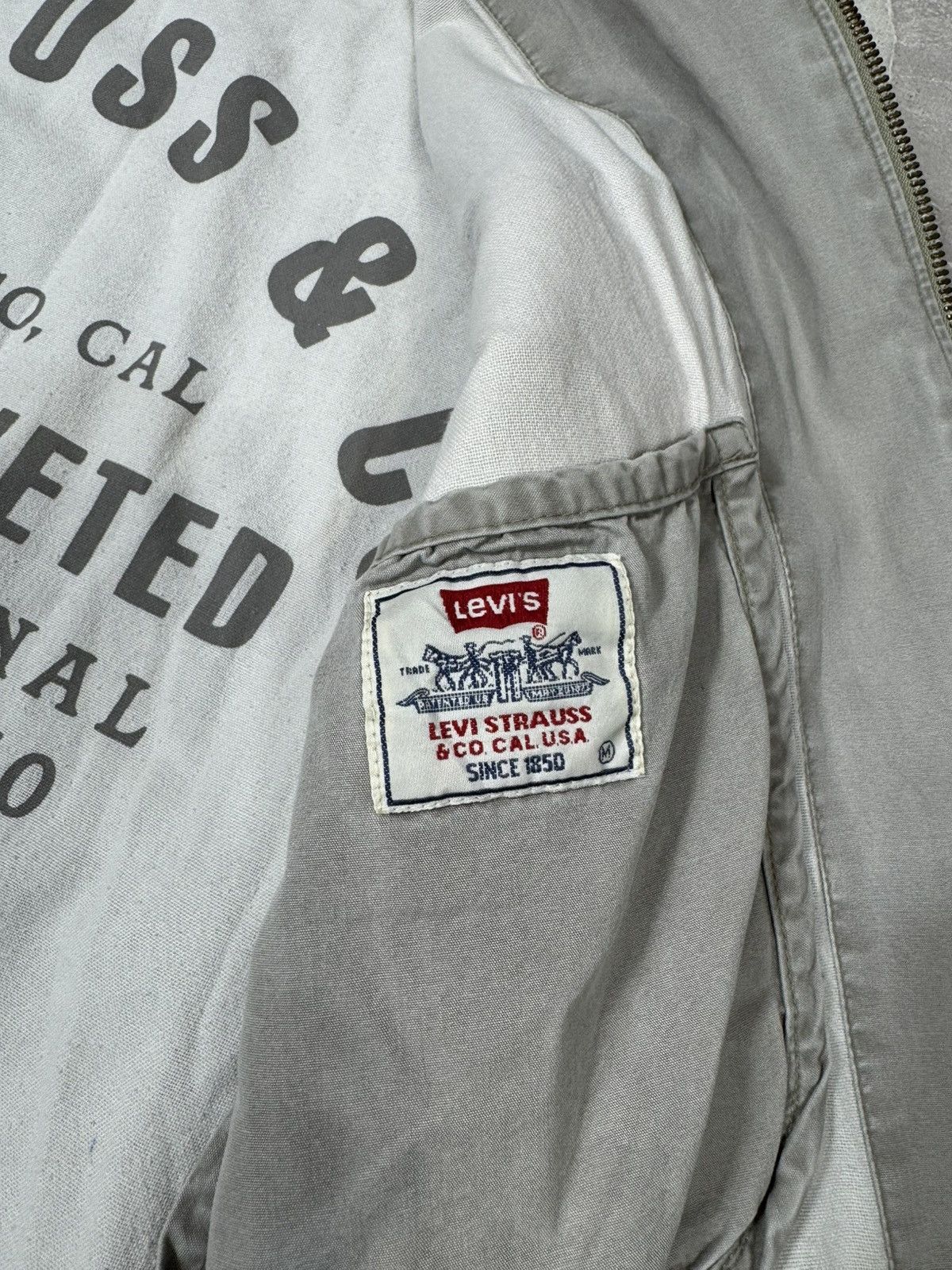 Levi's Vintage 90s Levis Army Jacket Size US L / EU 52-54 / 3 - 9 Thumbnail