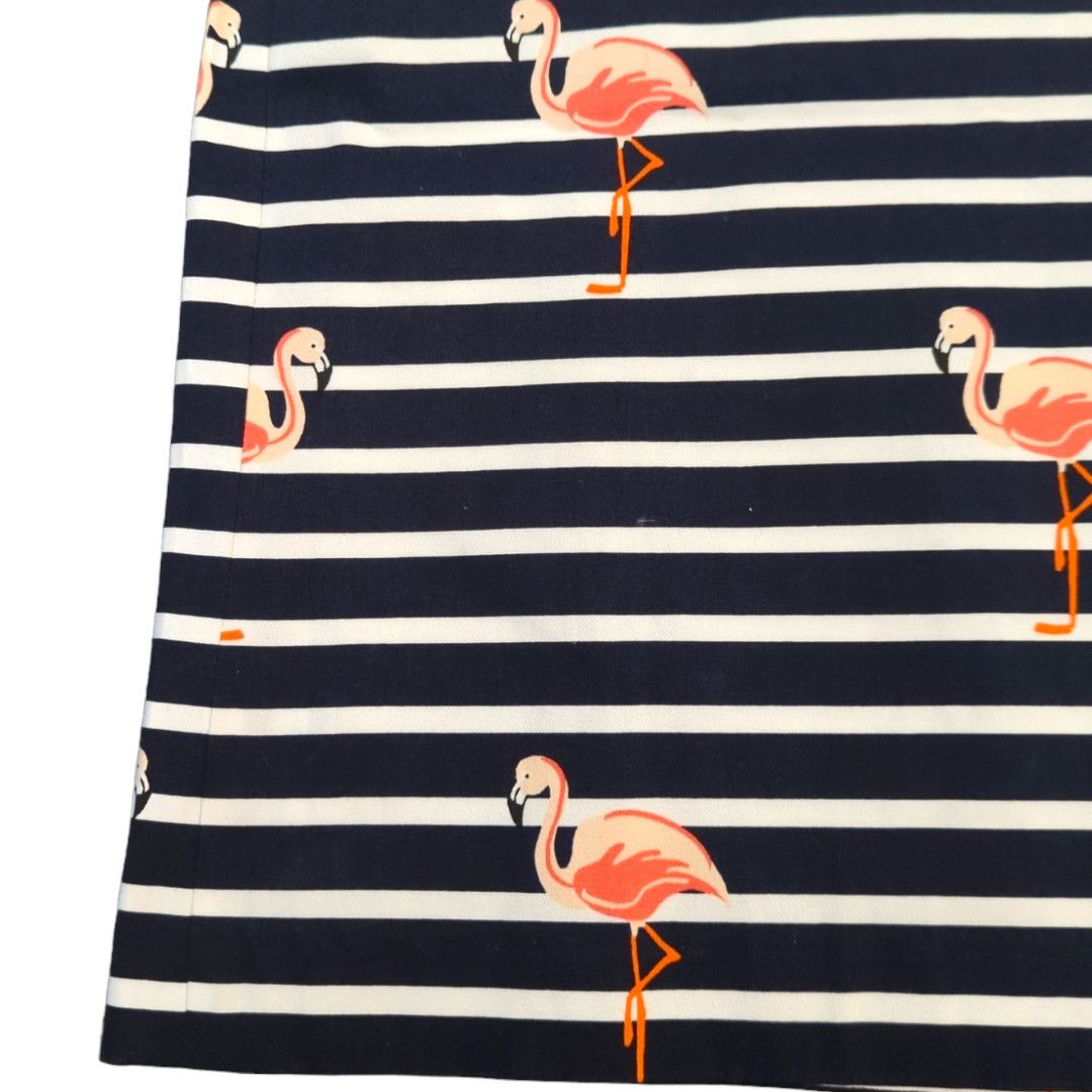Other TALBOTS Blue White Striped Flamingo Skirt Size 6 Nautical Size 28" / US 6 / IT 42 - 6 Thumbnail