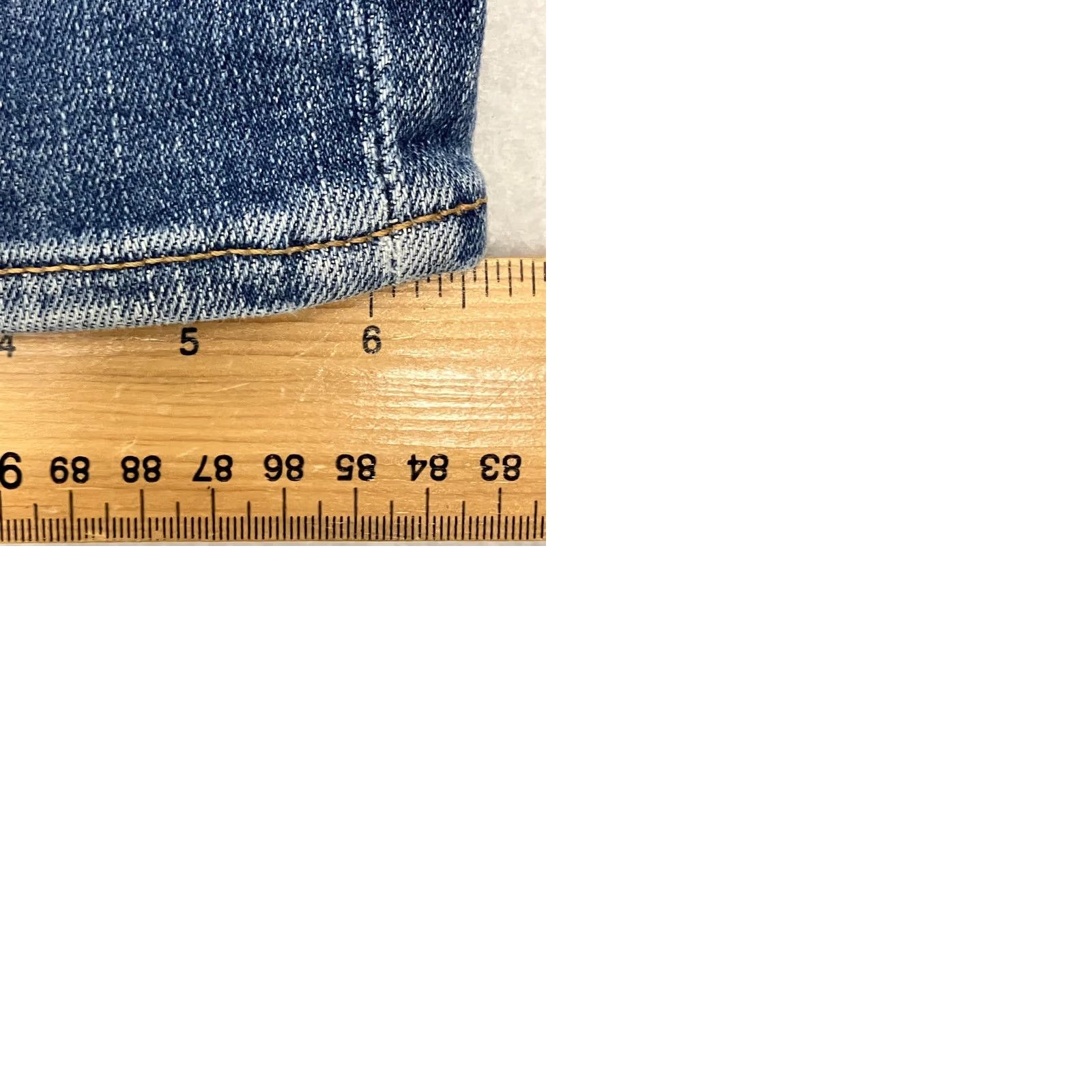 Levi's Levi'S Jeans Mens 31 31W 30L Blue Slim Straight Fit Stretch Denim Red Tab Size US 31 - 9 Thumbnail