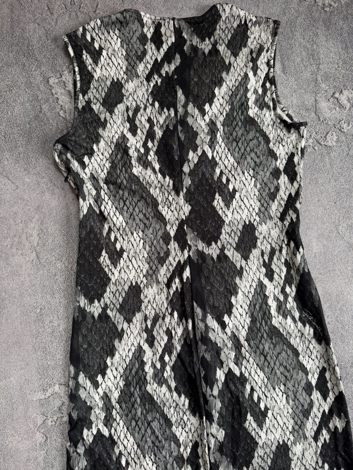 Cavalli Class × Just Cavalli × Roberto Cavalli Just Cavalli 46 animal print snake 🐍 piton long dress Size L / US 10 / IT 46 - 16 Thumbnail