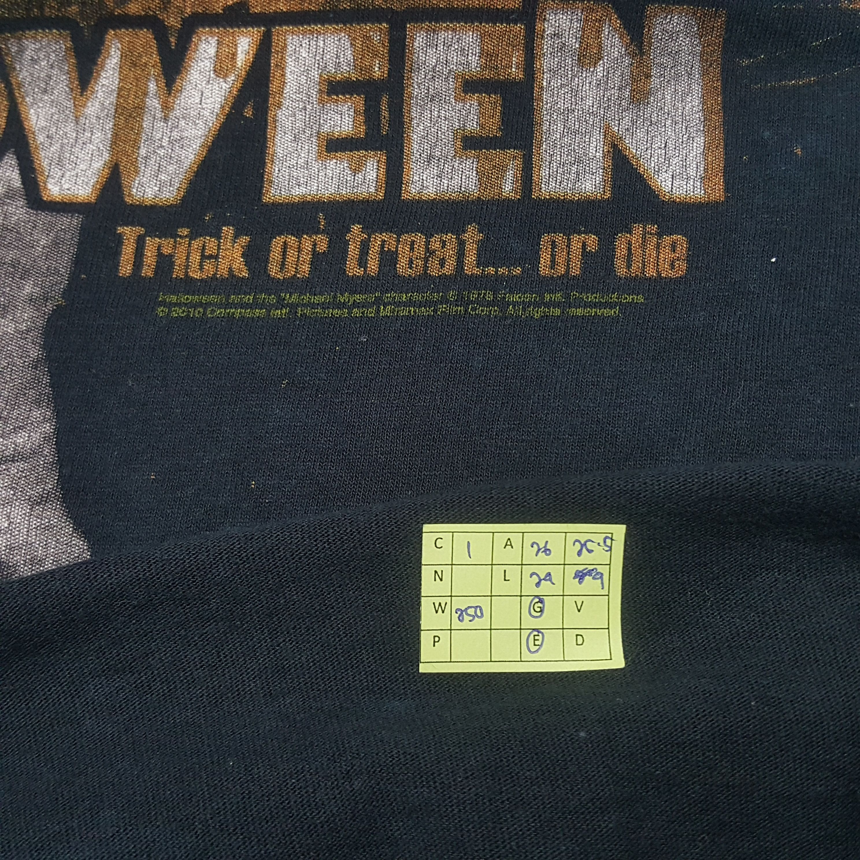 Vintage Vintage Halloween American Horror Movies8Tshirt RR1 Size US XXL / EU 58 / 5 - 5 Thumbnail