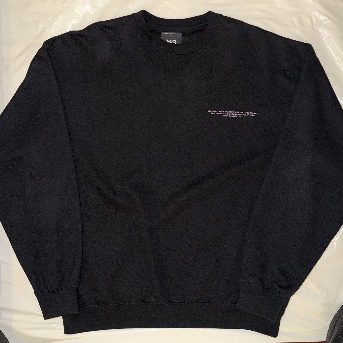 Y-3 Adidas Y-3 Graphic Crewneck Size US M / EU 48-50 / 2 - 1 Thumbnail
