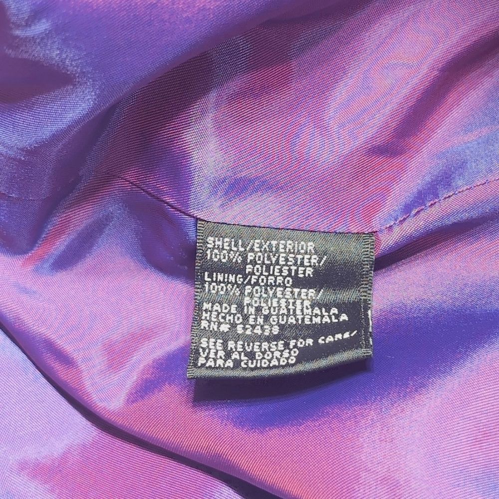 Other Vintage Elegant Purple Women's 20W Jacket & Skirt Suit Set Size 3XL / US 20-22 - 7 Thumbnail