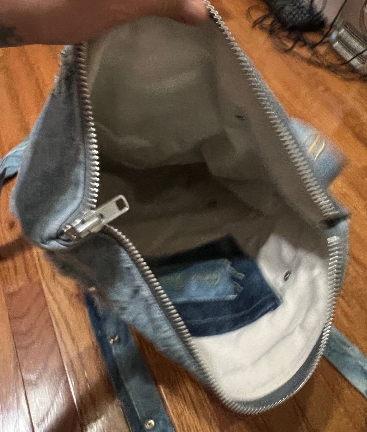 Other GHETTO FRIENDS distressed denim bag Size ONE SIZE - 7 Thumbnail