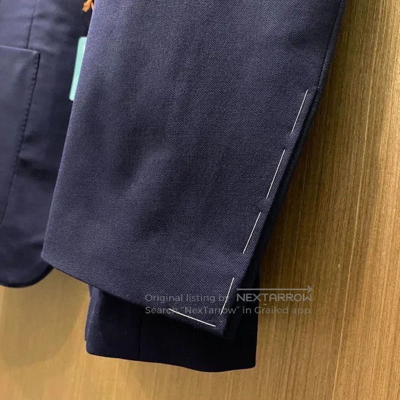 Loro Piana Loro Piana Navy Wool Casual Blazer. Size US XXS / EU 40 - 5 Thumbnail