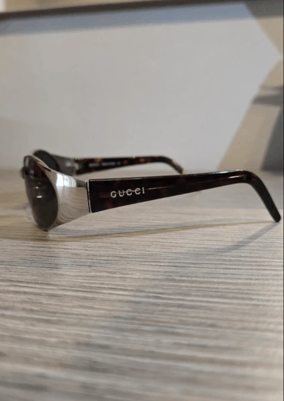 Gucci GUCCI Sunglasses GG2378 Shield Rimless 90s Wrap GG1188 Size ONE SIZE - 2 Thumbnail