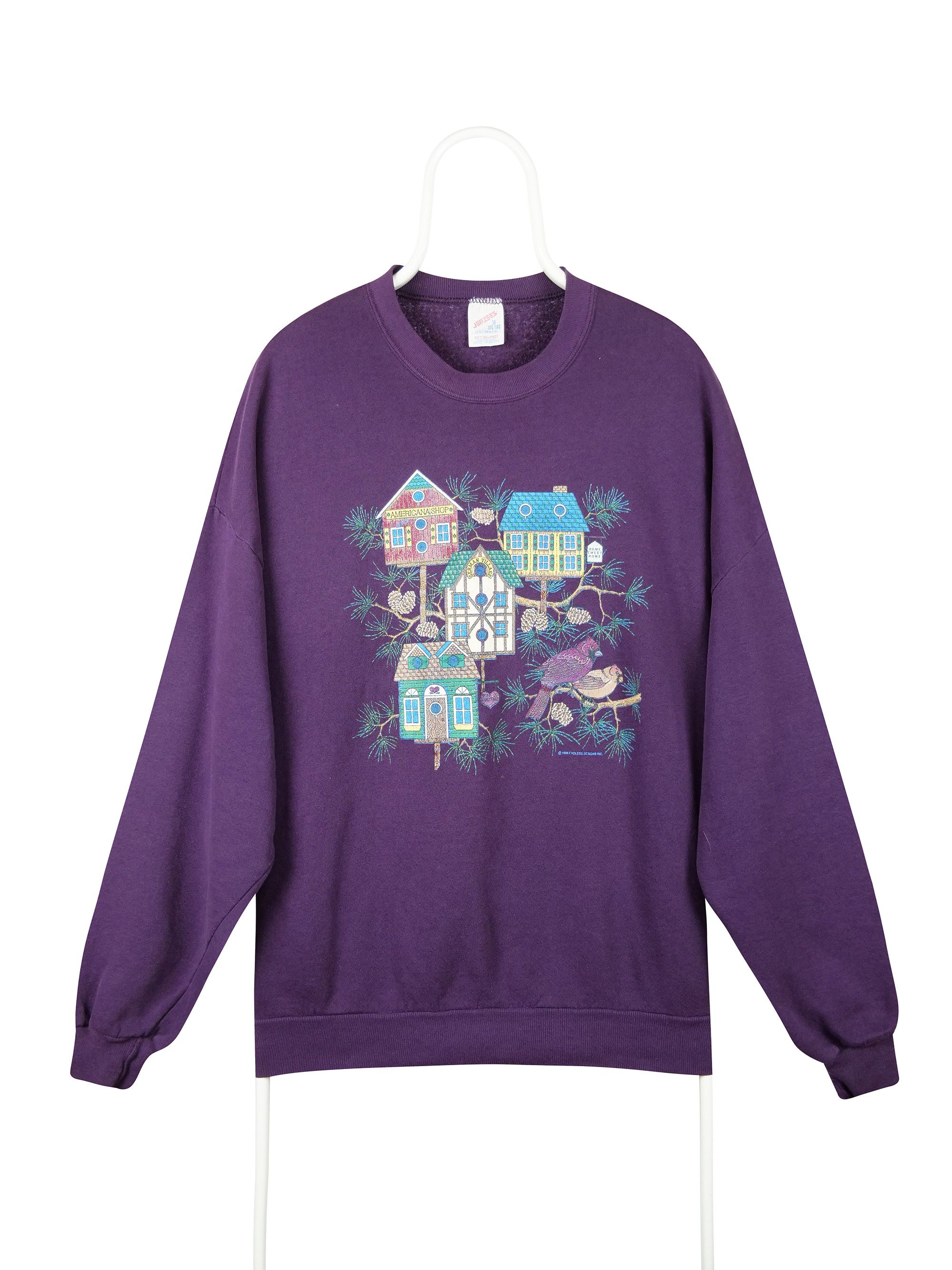 Vintage American vintage 1996 year sweatshirt Size US XXL / EU 58 / 5 - 1 Thumbnail