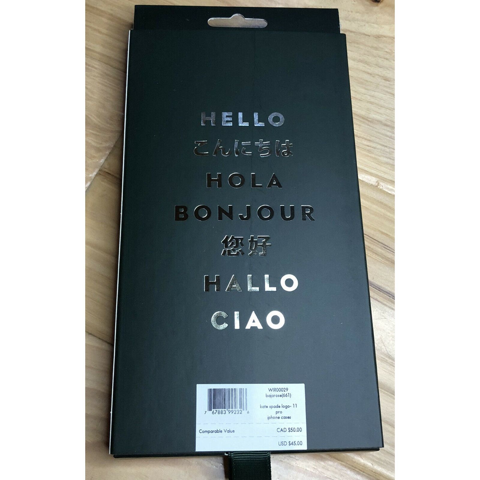 Kate Spade Kate Spade Baja Rose Iridescent iPhone 11 PRO Case new Size ONE SIZE - 10 Thumbnail