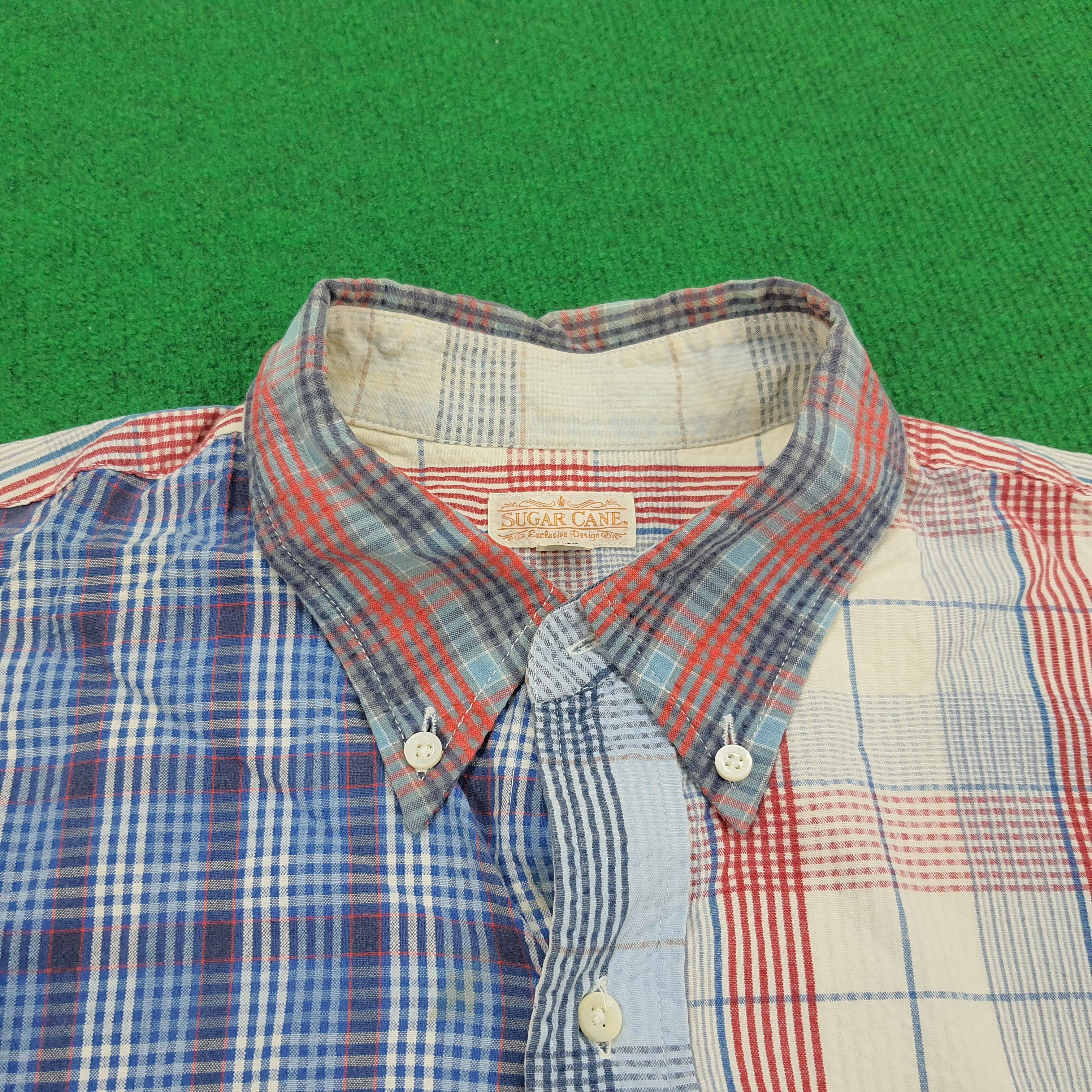 Sugar Cane × Vintage Vintage Sugar Cane Multi Pattern Shirt Size US M / EU 48-50 / 2 - 4 Thumbnail
