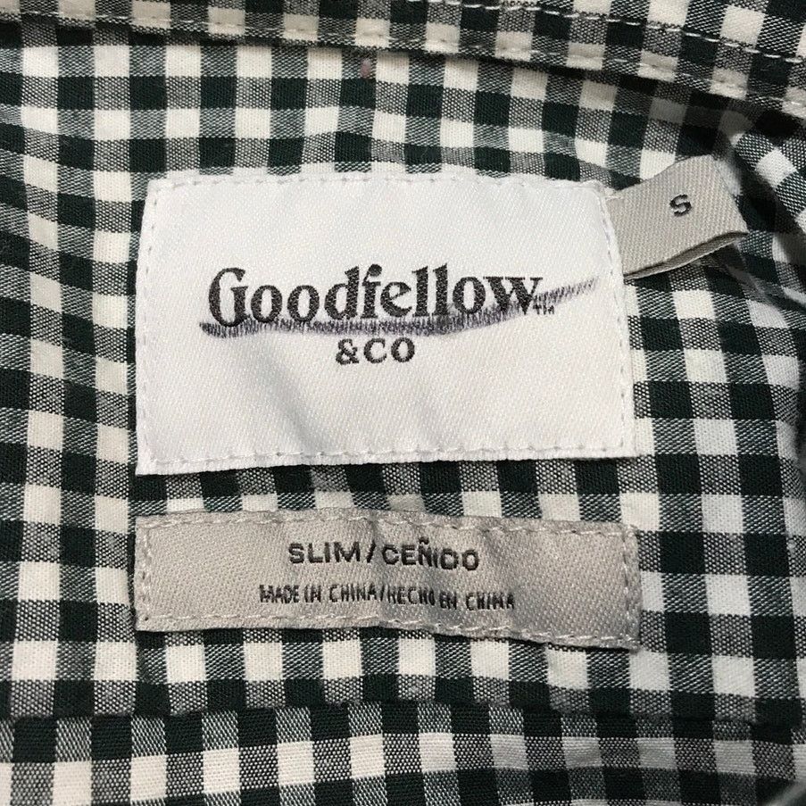 Other Goodfellow & Co Northrop Gingham Collared Slim Shirt Men S Size US S / EU 44-46 / 1 - 3 Thumbnail