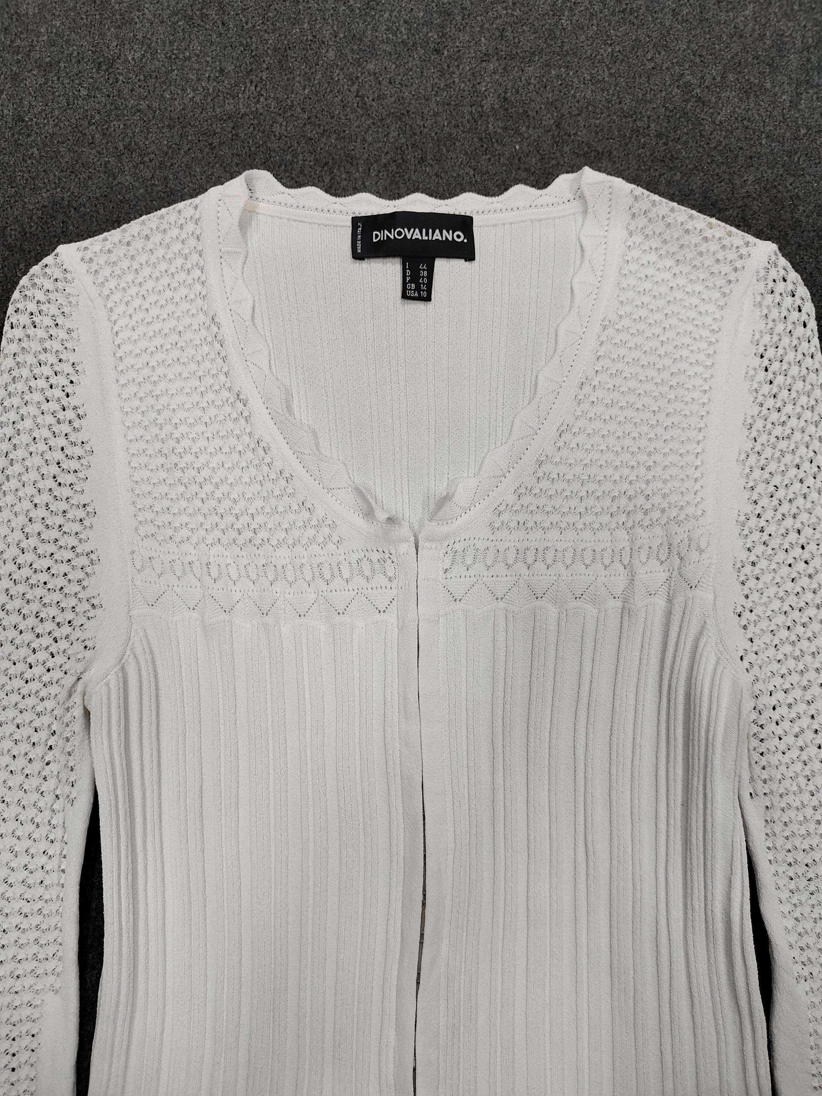 Vintage 🇮🇹 Dinovaliano 🇮🇹 Marly's Mesh Knitted Size M / US 6-8 / IT 42-44 - 5 Thumbnail
