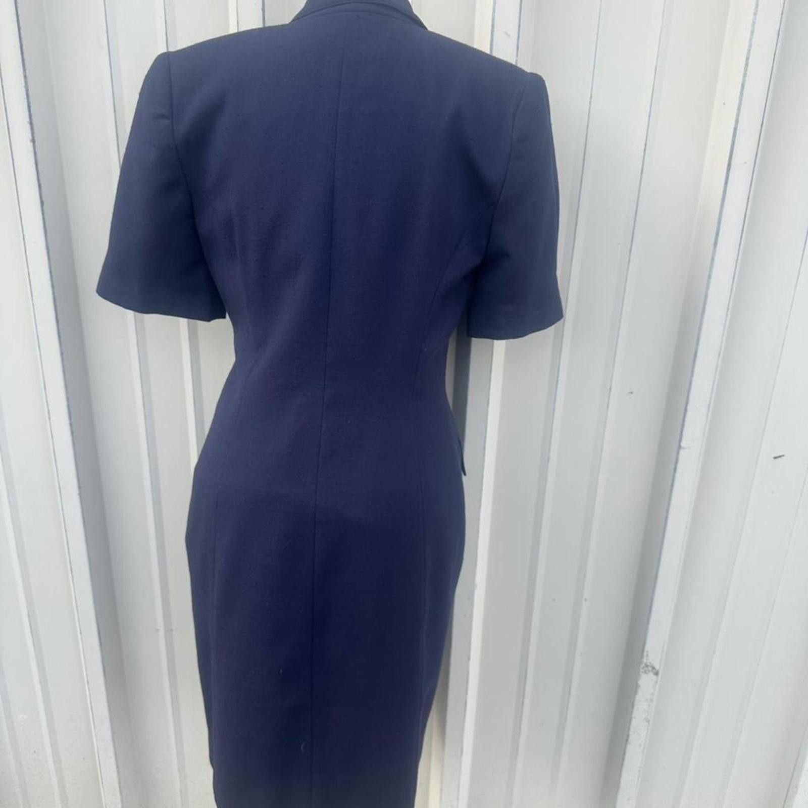 Other Navy blue vintage and a fitted silhouette glam #80sfashion Size M / US 6-8 / IT 42-44 - 2 Thumbnail