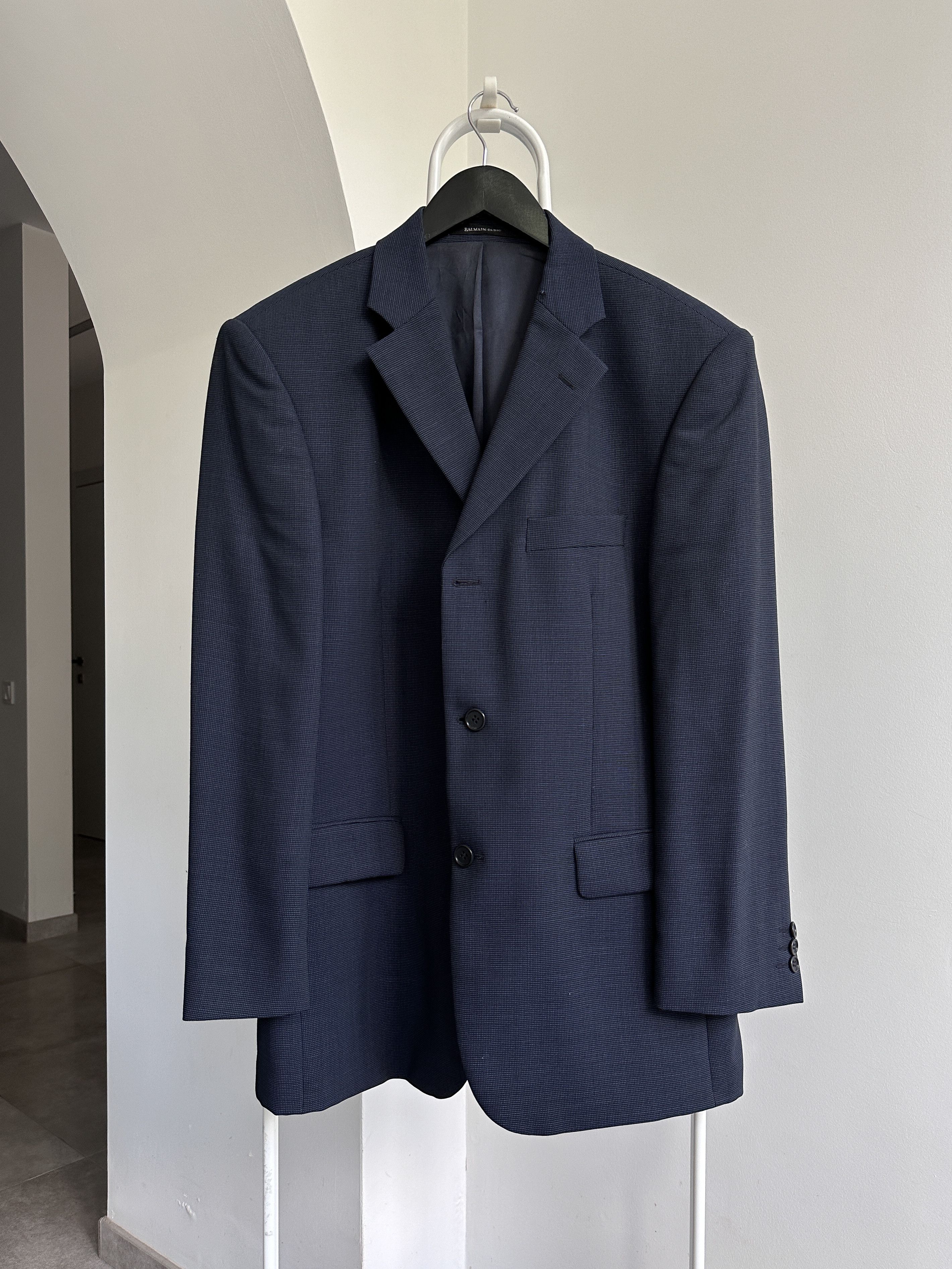 Balmain Balmain Paris Blue Blazer Jacket Size 40S - 1 Thumbnail