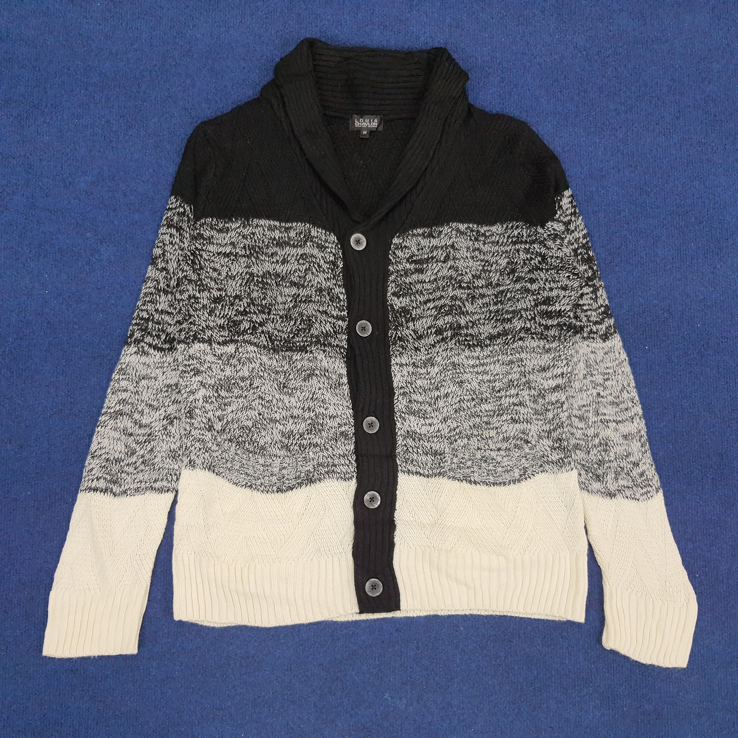 Vintage Vintage Louis Chavlon Knitted Cardigans Size US S / EU 44-46 / 1 - 1 Thumbnail