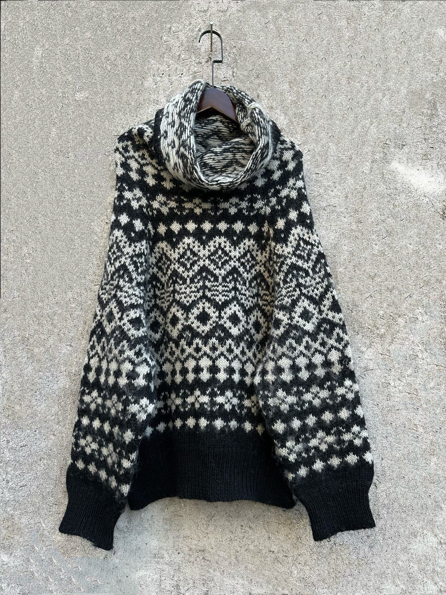 Yohji Yamamoto Yohji Yamamoto 11AW Geometric Sweater Size US M / EU 48-50 / 2 - 1 Thumbnail