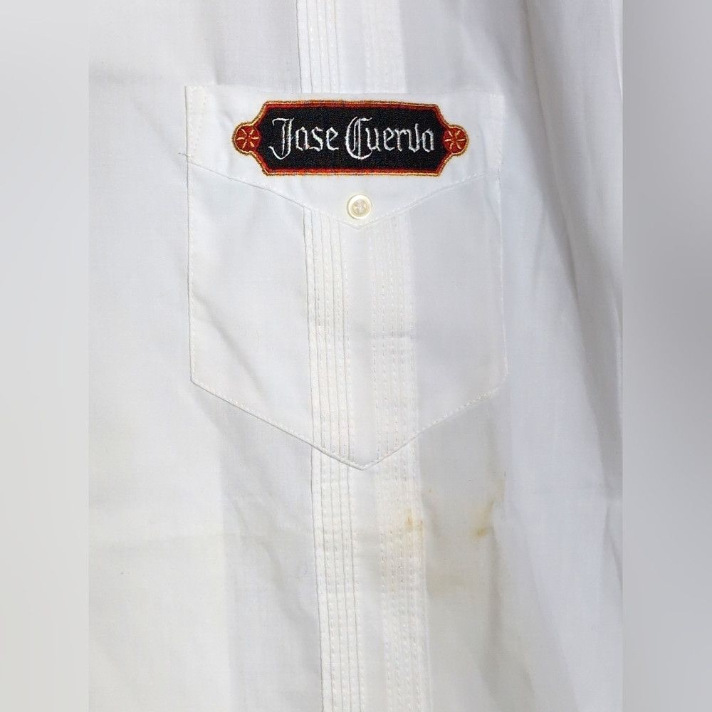 Other 1970s Jose Cuervo Romani Collection NWT Guaybera XL White M Size US XL / EU 56 / 4 - 2 Thumbnail