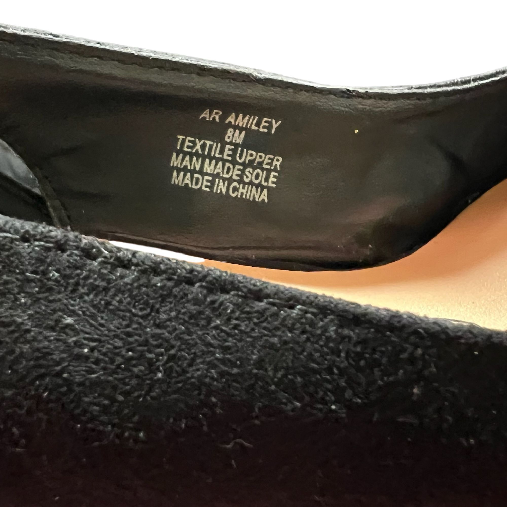 American Rag American Rag Miley Black Suede Closed-Toe Wedge Pumps With A Size US 8 / IT 38 - 6 Thumbnail