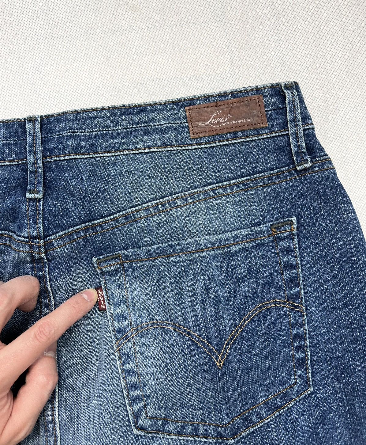 Levi's × Vintage Skirt Levi’s Avant Garde Vintage Y2K Denim Jeans Size M / US 6-8 / IT 42-44 - 3 Thumbnail