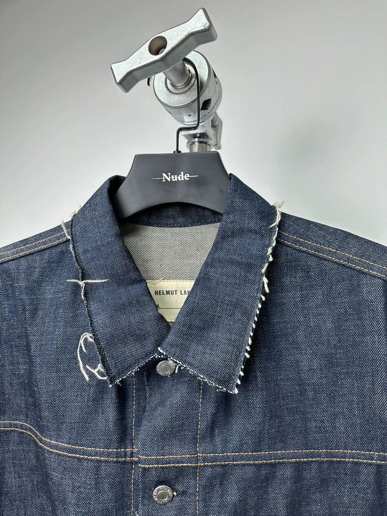 Helmut Lang HELMUT LANG size54 Patched single pocket denim jacket Size US L / EU 52-54 / 3 - 3 Thumbnail
