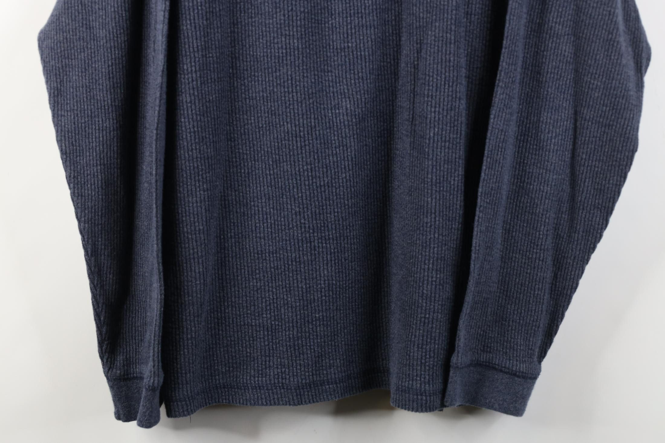 Vintage Vintage 90s Streetwear Heavyweight Ribbed Henley T-Shirt Size US L / EU 52-54 / 3 - 3 Thumbnail