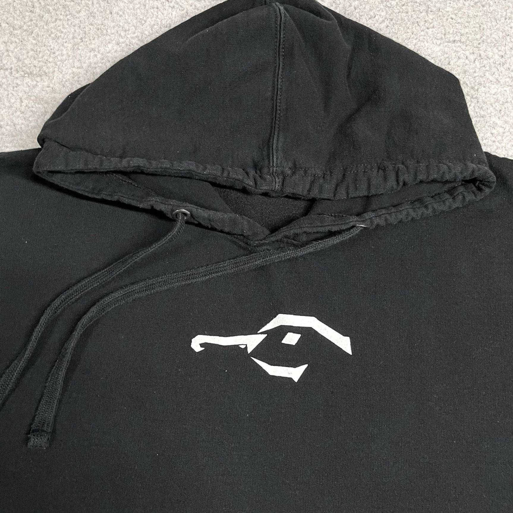 Vintage Dux Waterfowl Co Hoodie Mens XL Black USA Sweatshirt Outdoor Hunting Work Pullover Hooded Logo Size US XL / EU 56 / 4 - 3 Thumbnail