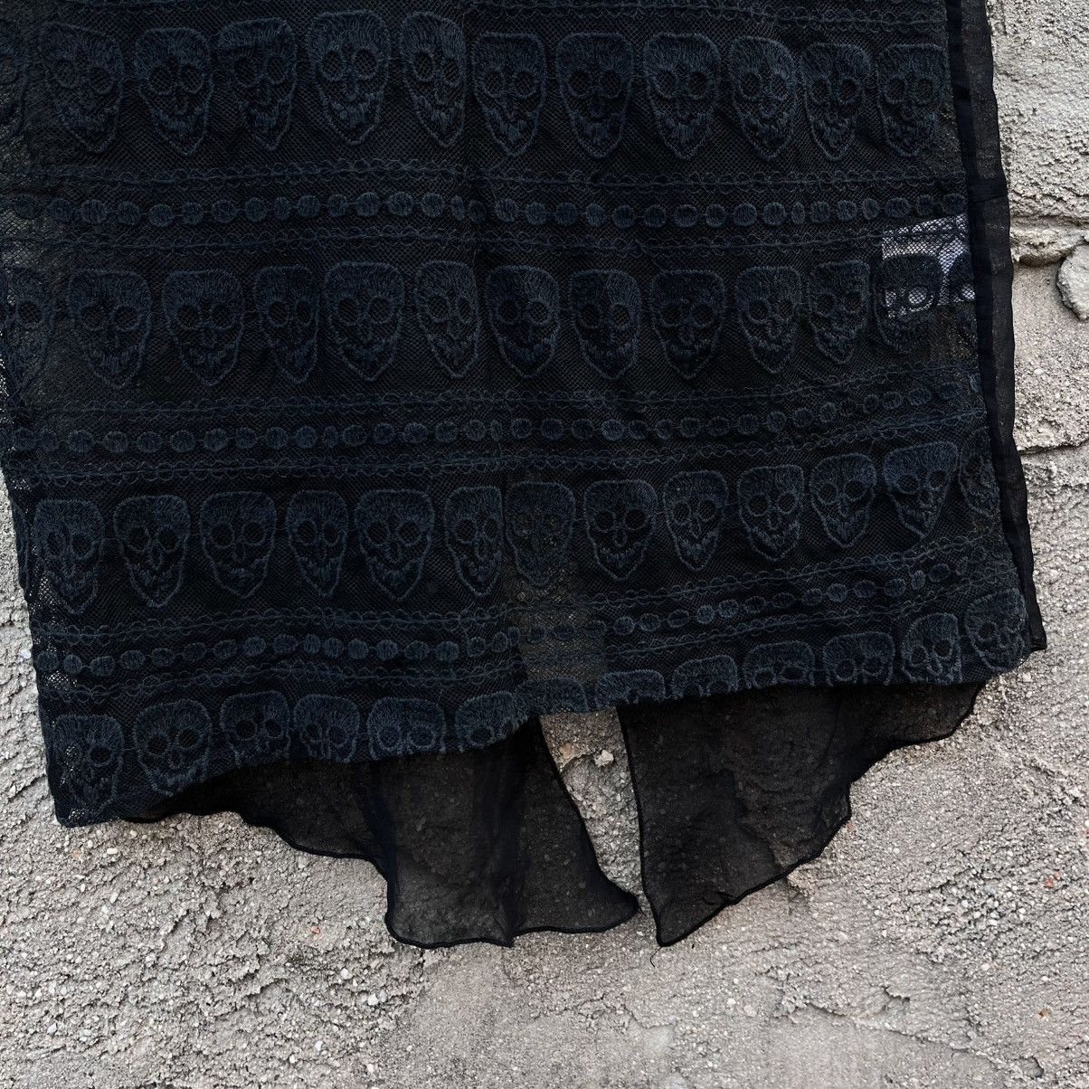 If Six Was Nine Tanktop skull mesh mcqueen Size M / US 6-8 / IT 42-44 - 4 Thumbnail
