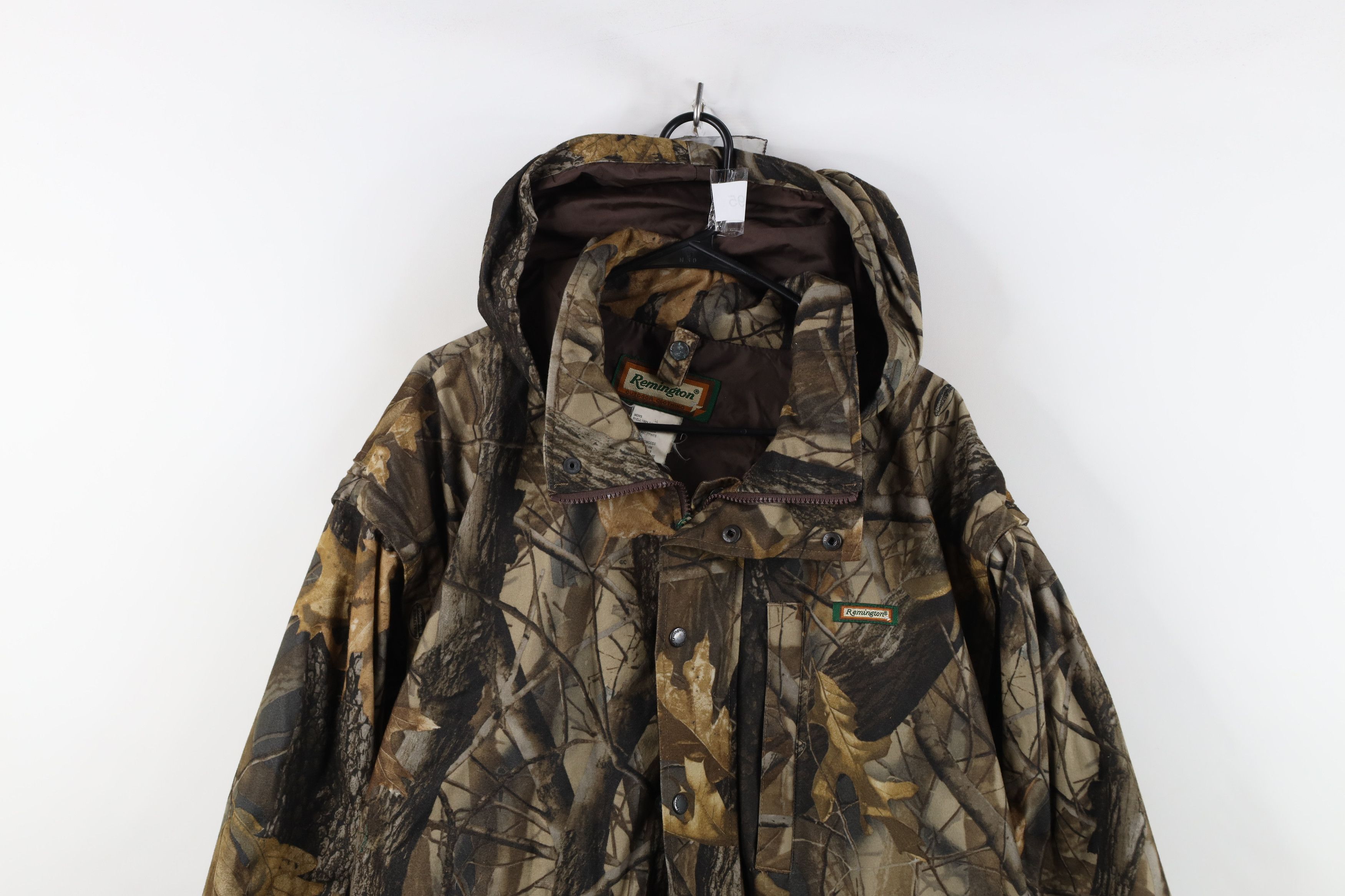 Vintage Vintage 90s Y2K Streetwear Cloth Zip Off Hooded Jacket Vest Size US XL / EU 56 / 4 - 2 Thumbnail