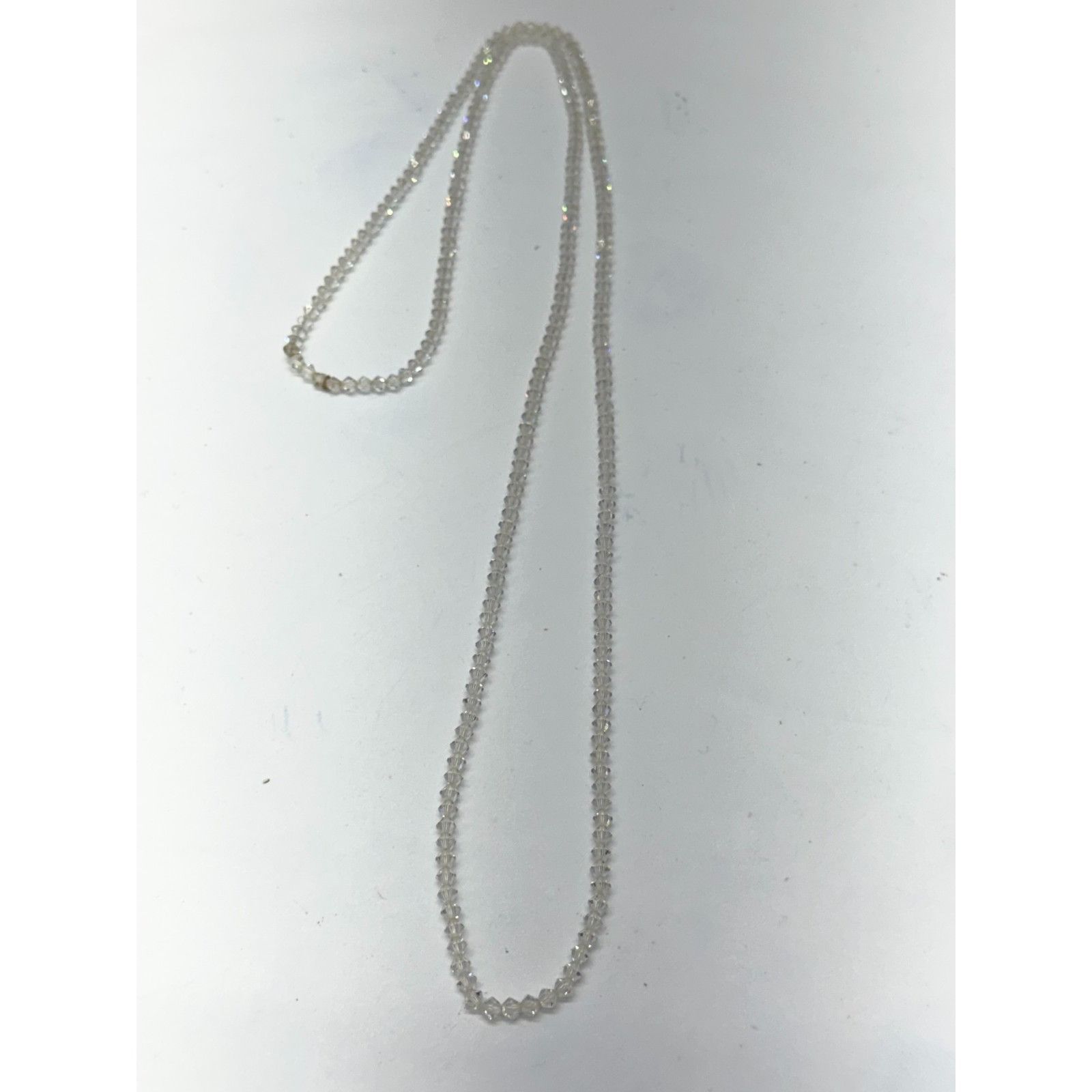 Vintage Vintage crystal long beaded necklace Size ONE SIZE - 2 Thumbnail