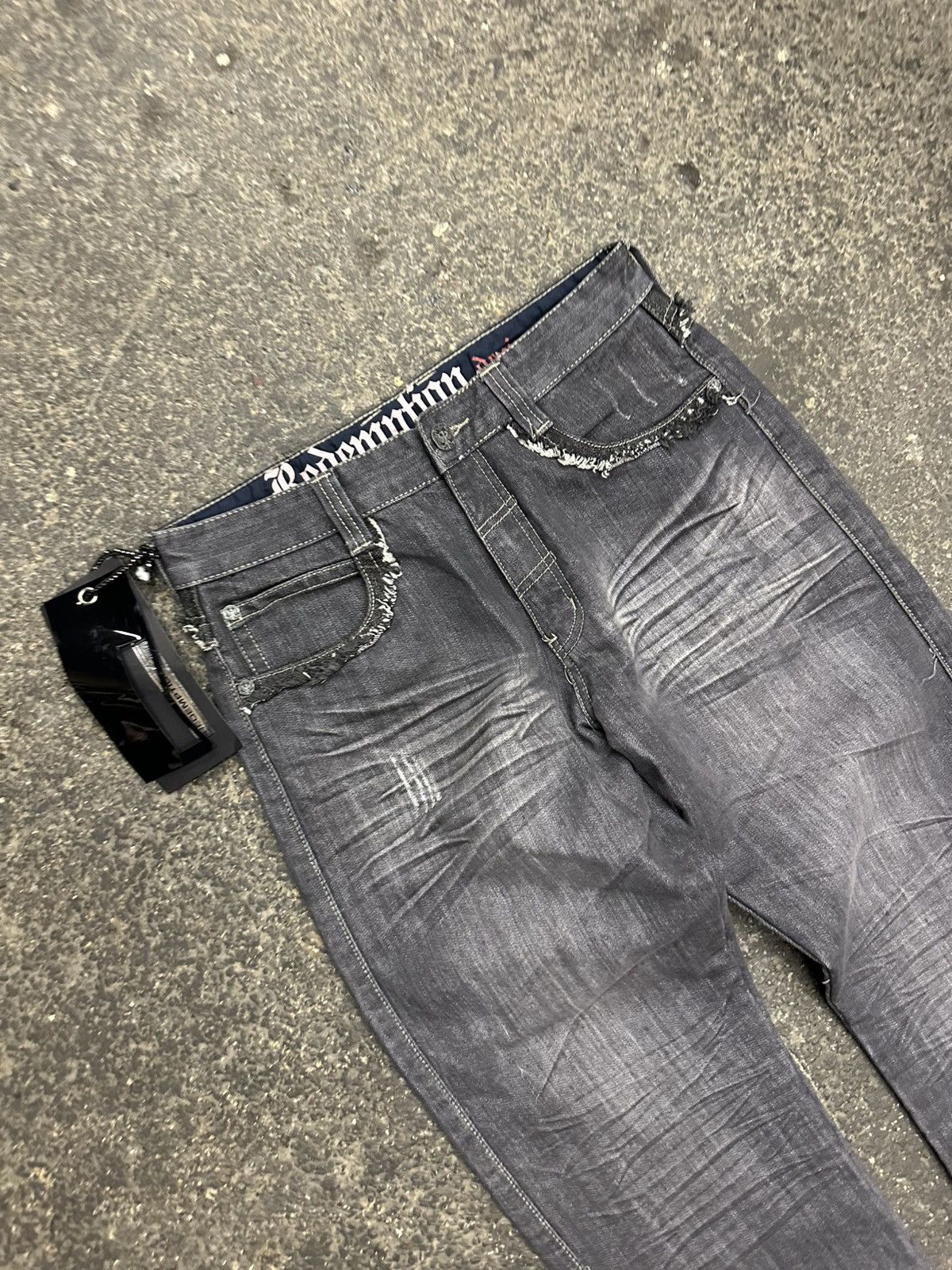 Vintage Y2K baggy grunge jeans Size US 30 / EU 46 - 6 Thumbnail