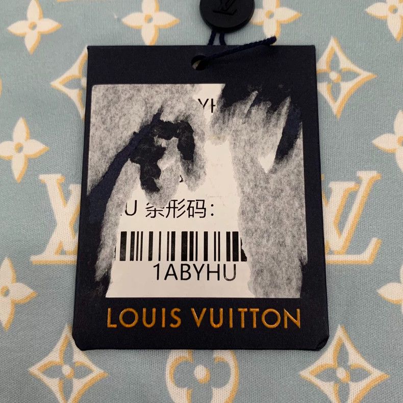 Louis Vuitton Louis Vuitton Light blue cotton round-necked short-sleeved Size XS / US 0-2 / IT 36-38 - 6 Thumbnail