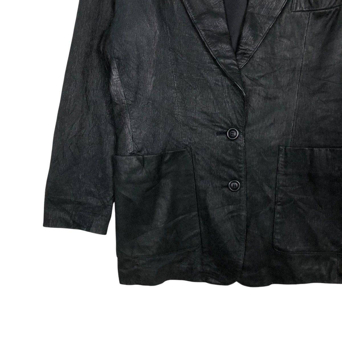 Japanese Brand 🔥VINTAGE LEATHER JACKET COATS CIZENNE ISSEY MIYAKE Size US M / EU 48-50 / 2 - 6 Thumbnail