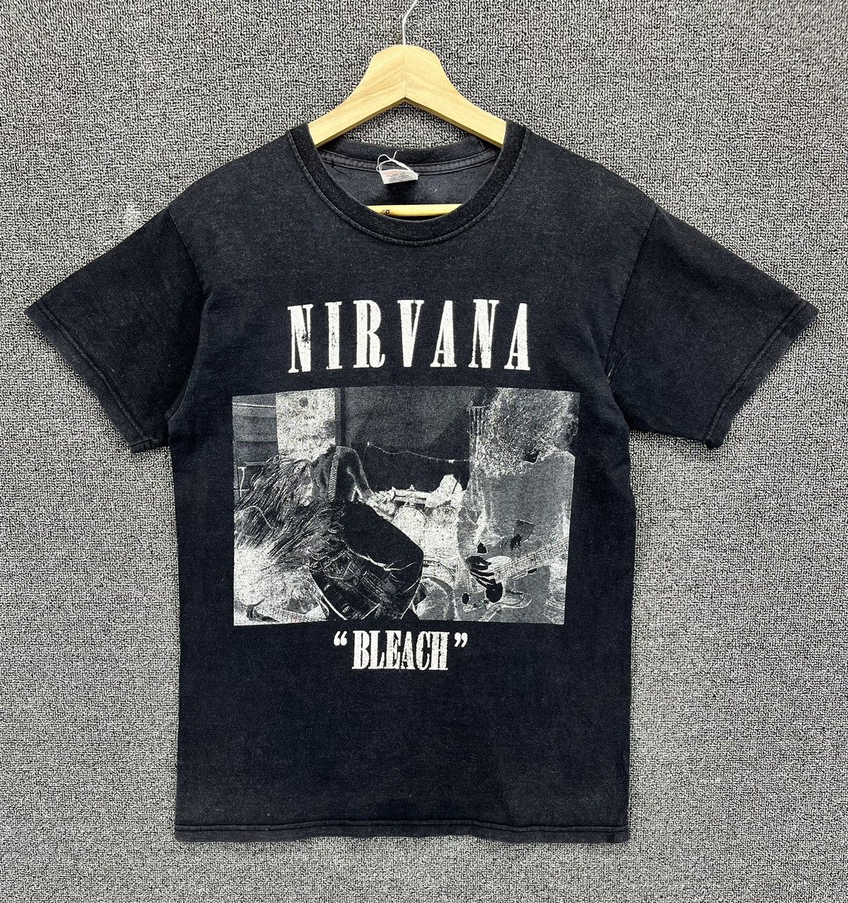Band Tees Vintage Y2K Nirvana Bleach Punk Rock Band Tees T Shirts Size US S / EU 44-46 / 1 - 1 Thumbnail