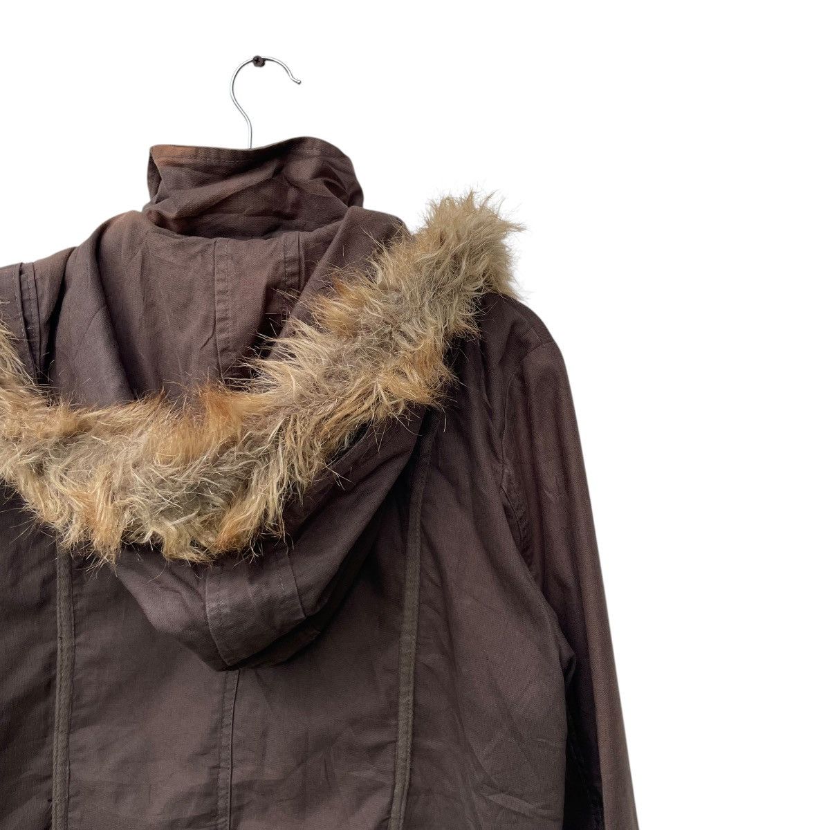 Japanese Brand Avant Garde Japanese Brand Faux Fur Hooded Jacket Size US M / EU 48-50 / 2 - 7 Thumbnail