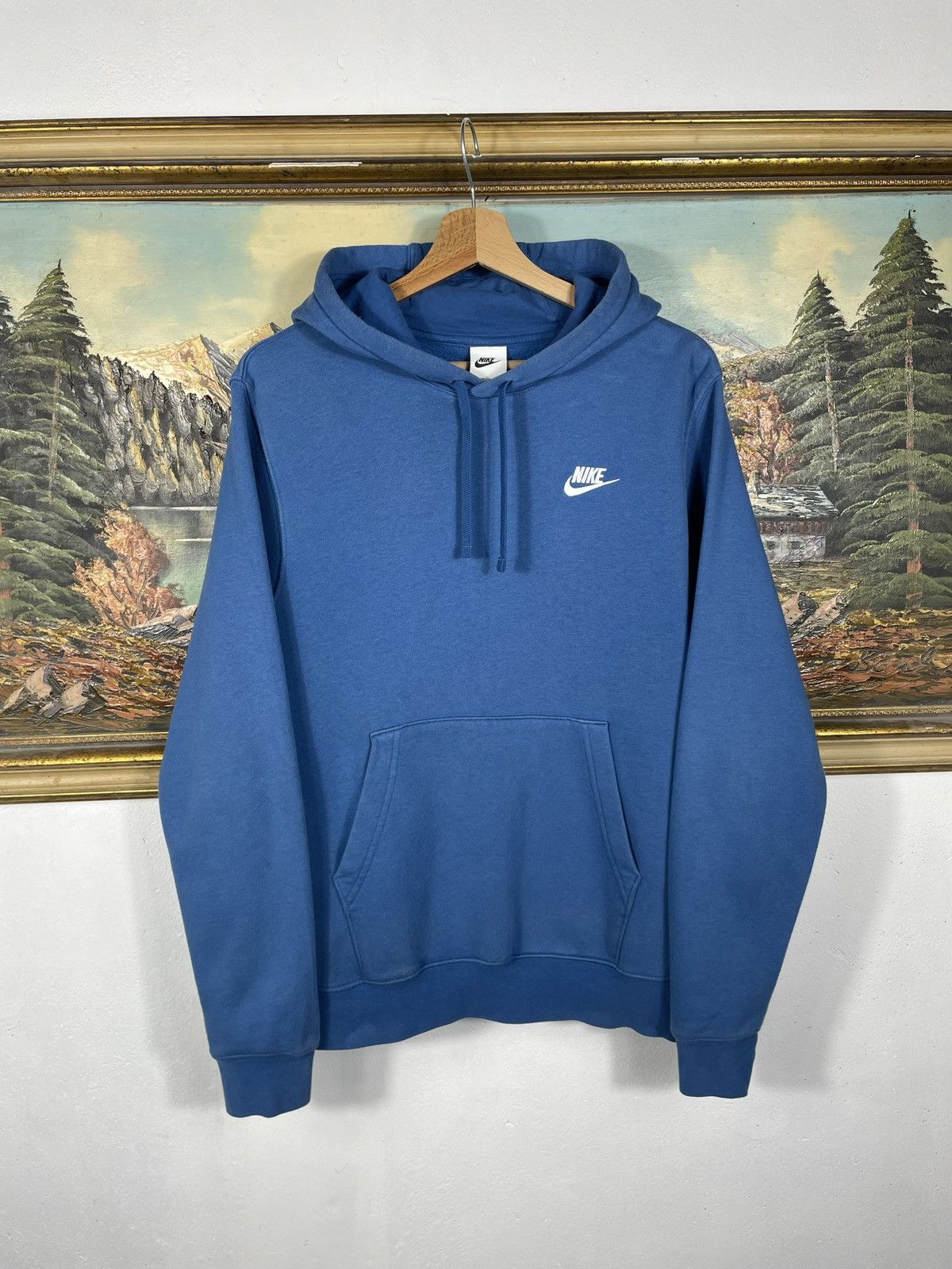 Nike × Vintage Nike Hoodie Skate Hiphop Sportswear Baggy Loose Swag Drip Size US S / EU 44-46 / 1 - 1 Thumbnail