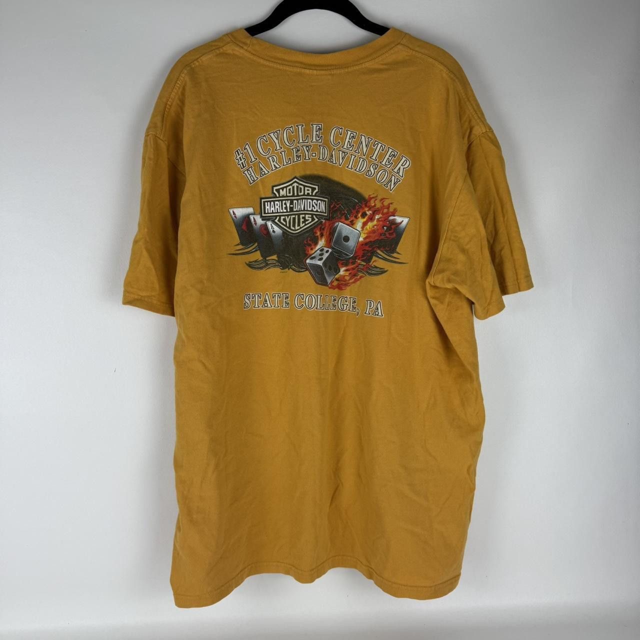 Harley Davidson Vintage Harley-Davidson State College Graphic Tee Size US XL / EU 56 / 4 - 4 Thumbnail
