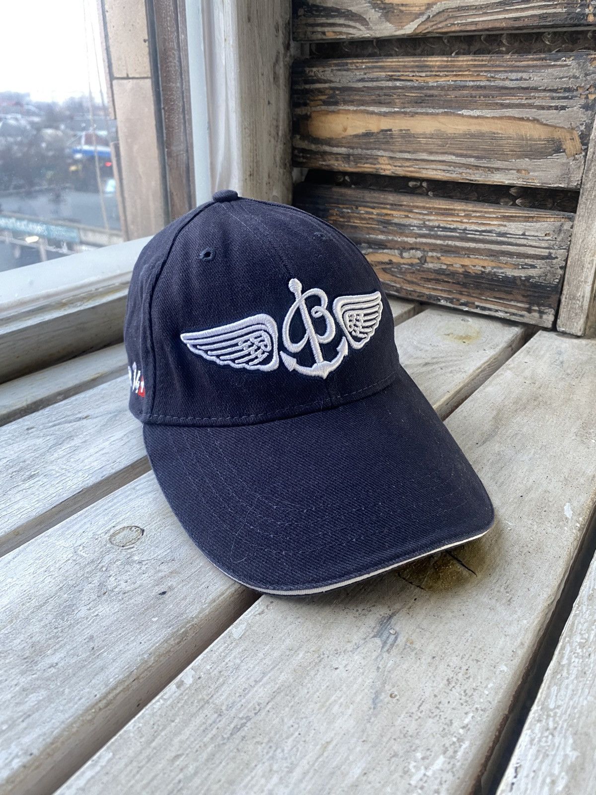Breitling × Vintage Vintage 90s Breitling Logo Cap Hat Rolex Cartier Omega Size ONE SIZE - 1 Thumbnail
