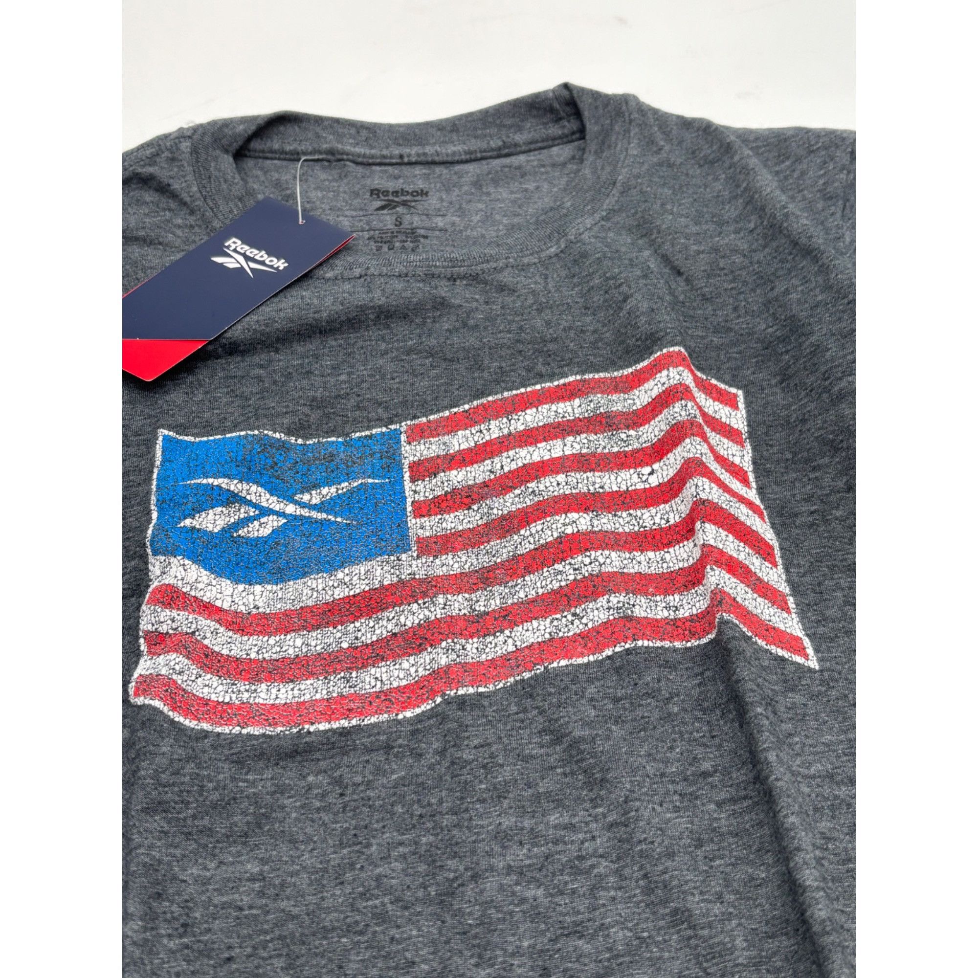 Reebok Rebook Men's Graphic T-Shirt GB1313, Dark Gray, Sz. S Size US S / EU 44-46 / 1 - 5 Thumbnail