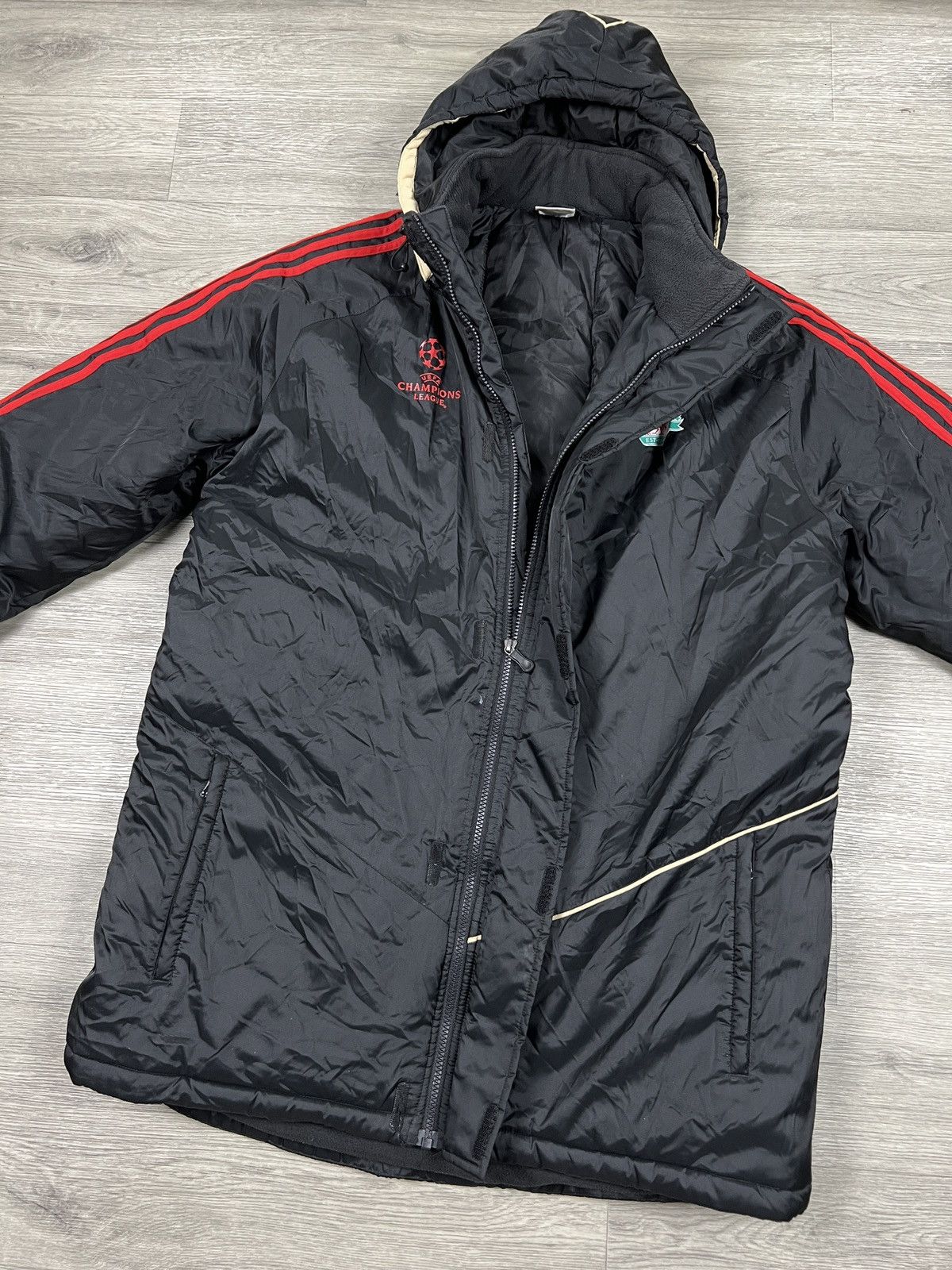 Adidas Adidas Liverpool Champions League Coaches Jacket - Black - L Size US L / EU 52-54 / 3 - 7 Thumbnail