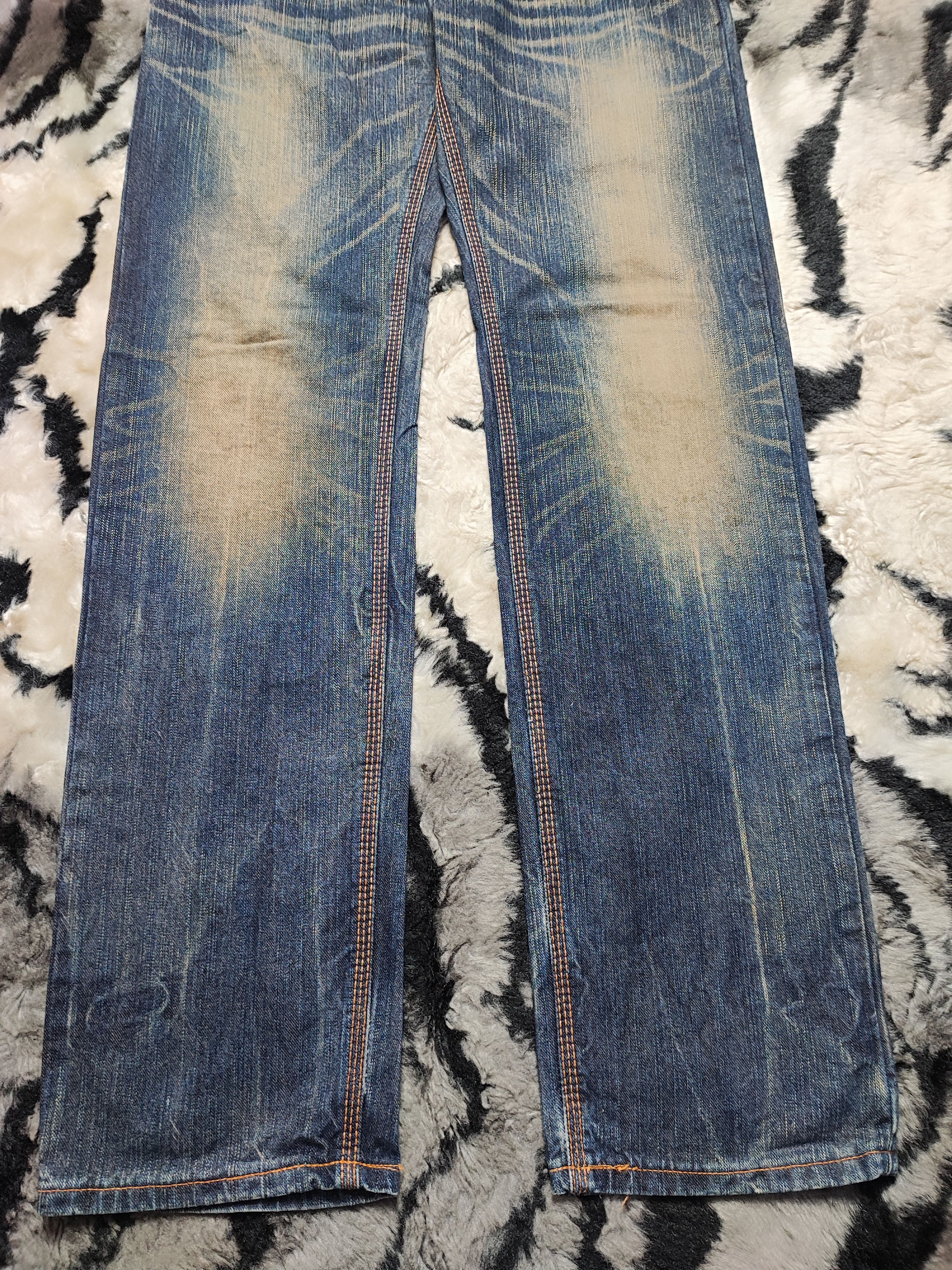 Edwin EDWIN VINTAGE XV FADED JEANS VERY RARE Size US 30 / EU 46 - 4 Thumbnail