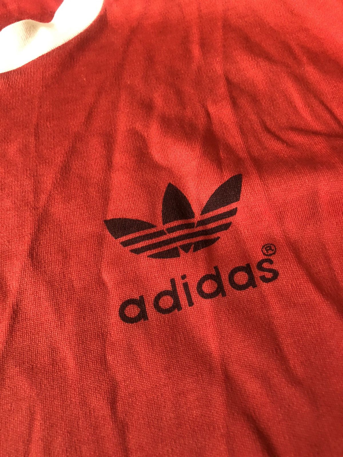 Adidas × Vintage VINTAGE 80-90’s ADIDAS TEE Size US S / EU 44-46 / 1 - 2 Thumbnail