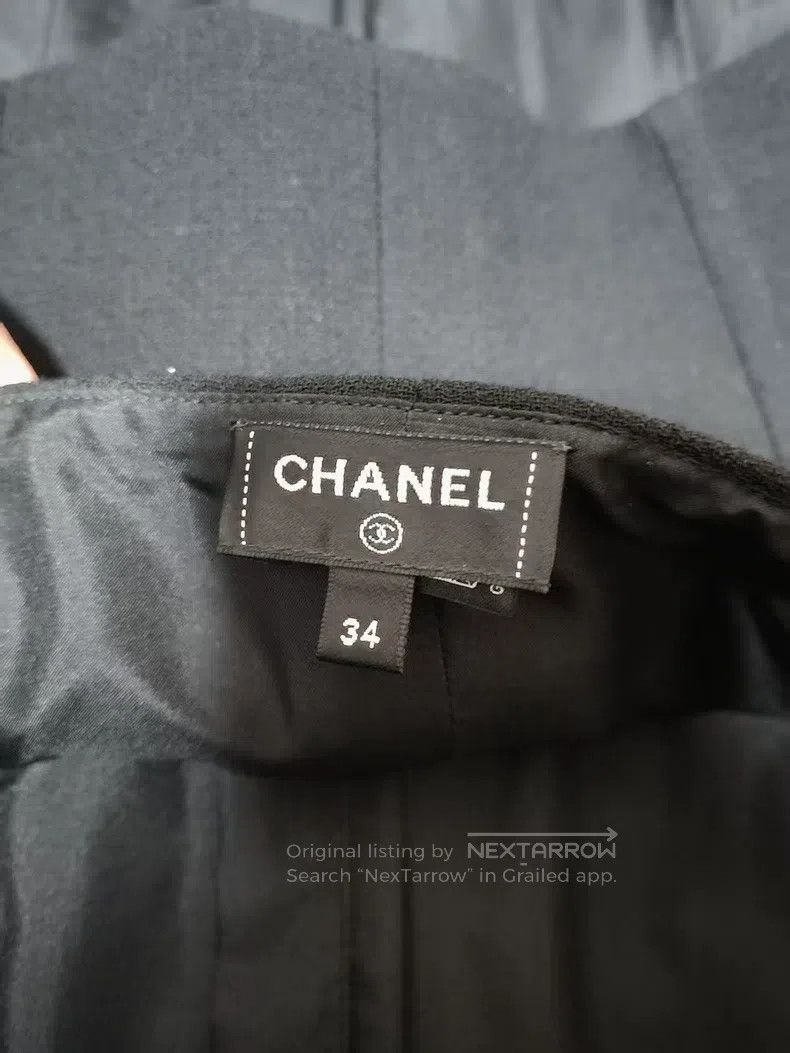 Chanel Chanel 25b black lace strap top vest Size XXS / US 00 / IT 34 - 3 Thumbnail