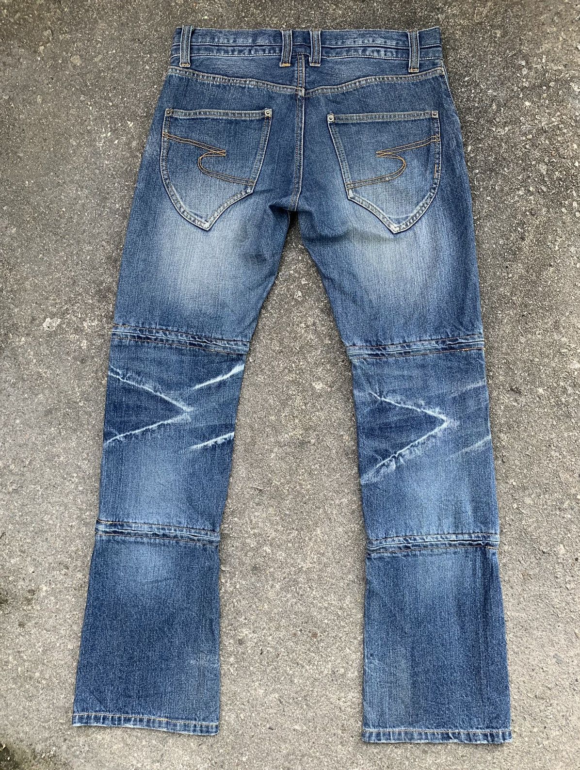 Japanese Brand Rare…Sementic Design 3 Way Lenght Zipper Punk Flared Pants Size US 33 - 7 Thumbnail