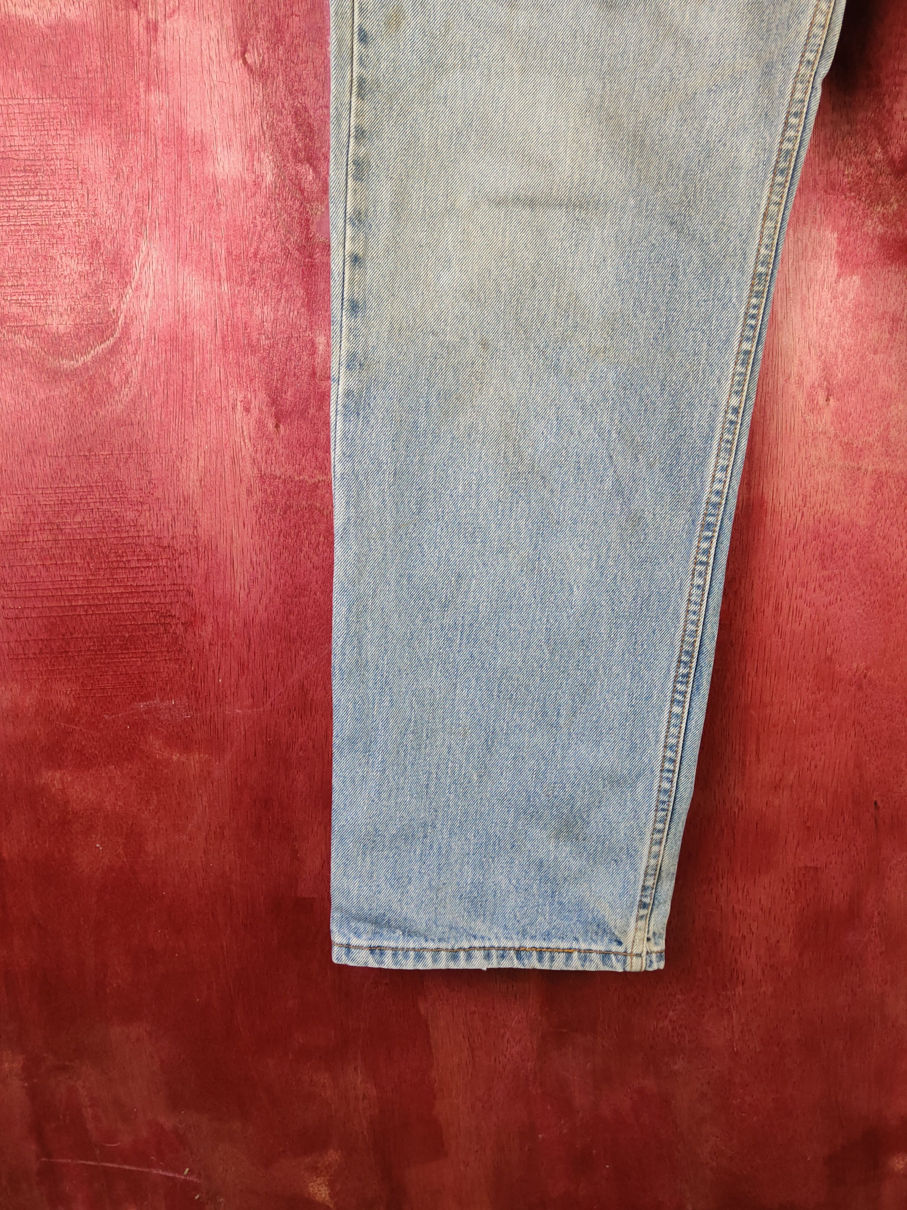 Japanese Brand × Levi's Levi's Blue Faded Distressed Ripped Jeans #S1833 Size US 36 / EU 52 - 4 Thumbnail