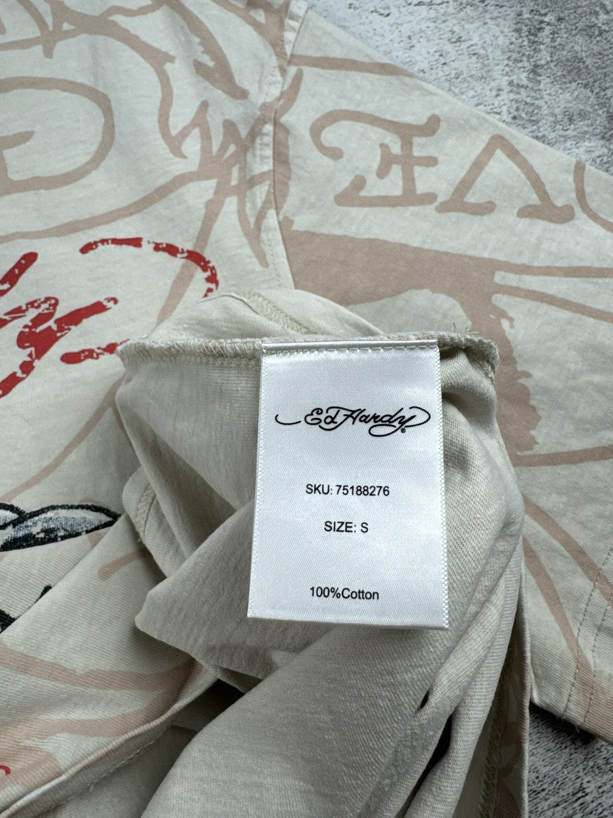 Ed Hardy Ed Hardy X Urban Outfitters Over print Tiger Logo Oversized T Shirt Tee Jersey Size US M / EU 48-50 / 2 - 11 Thumbnail