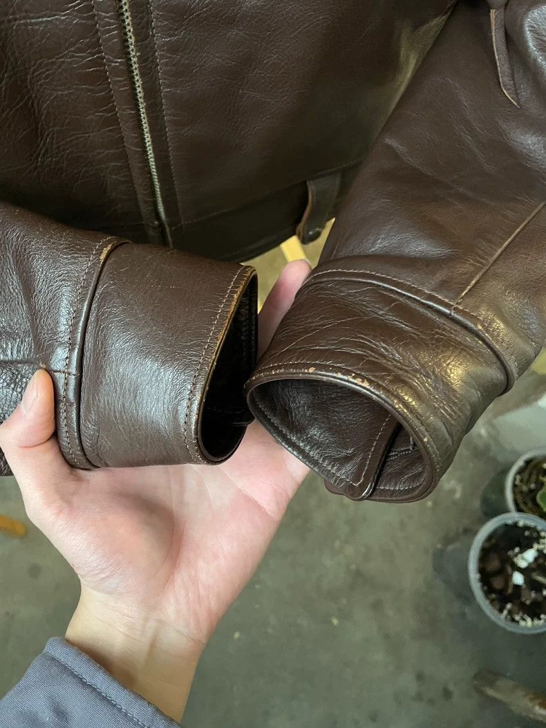 The Real McCoy's The Real McCoy's 1930s Police Rider Horsehide Leather Jacke Size US M / EU 48-50 / 2 - 6 Thumbnail