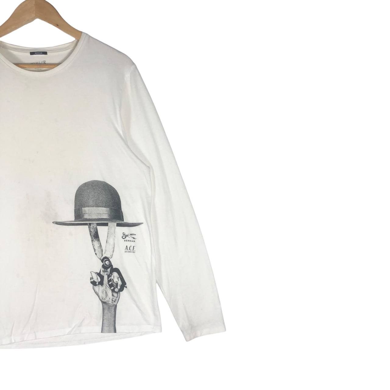 DENHAM Vintage Denham Long Sleeve T-Shirt Size US M / EU 48-50 / 2 - 4 Thumbnail