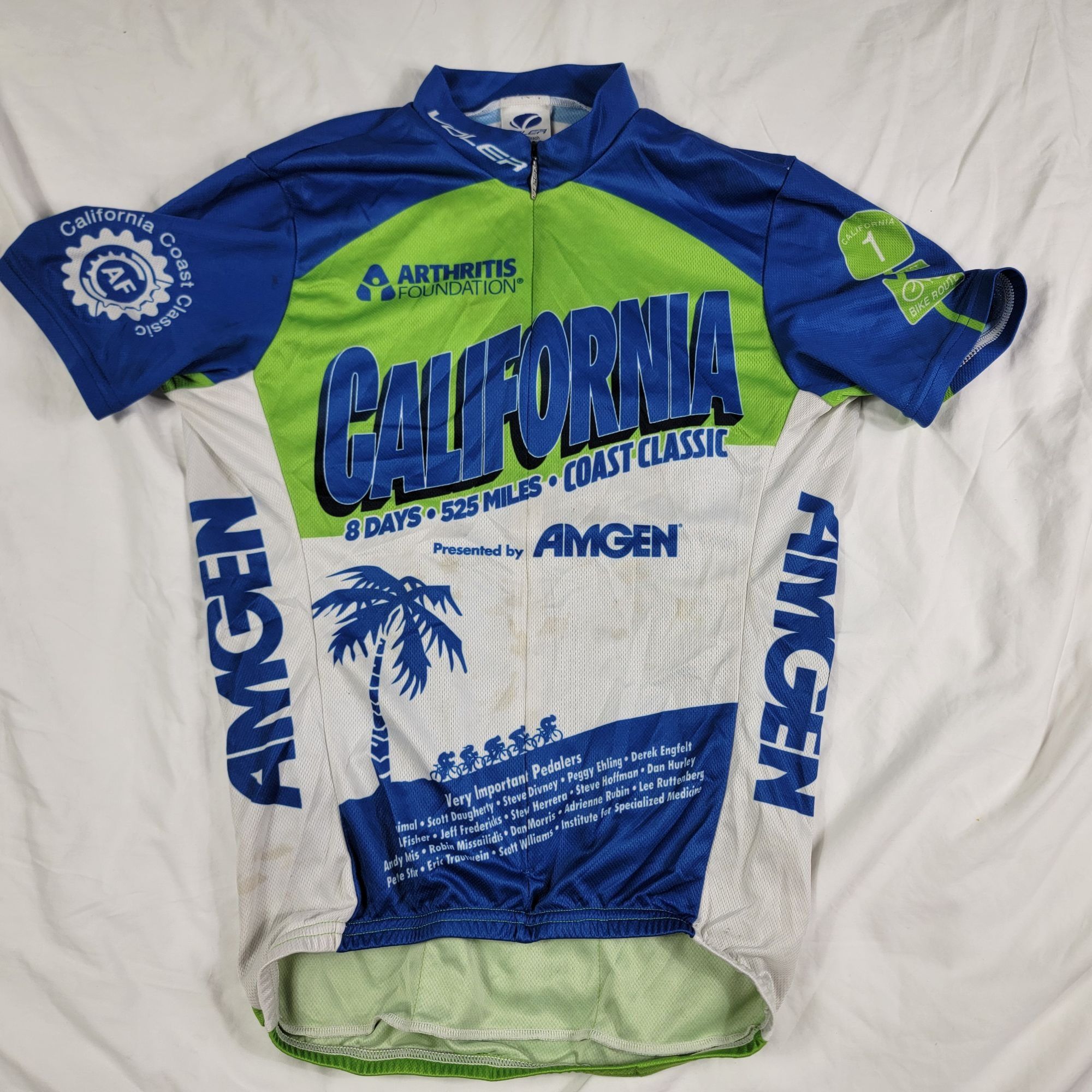 Other Voler Mens Small Blue White California Coast Classic Cycling Size US S / EU 44-46 / 1 - 1 Thumbnail