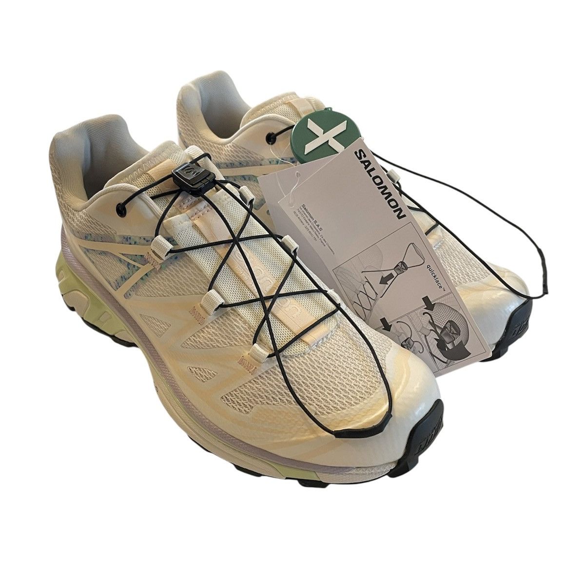 Salomon Salomon XT-6 Mindful Vanilla Ice/Cloud Pink/Orchid Petal W7 Size US 7 / IT 37 - 2 Thumbnail