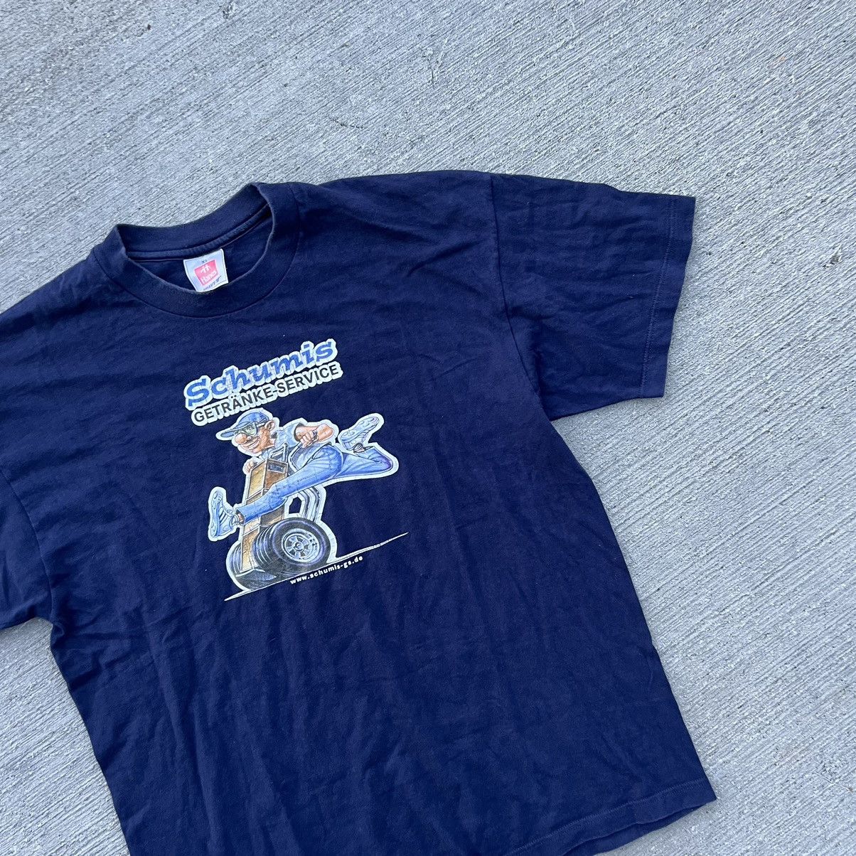 Japanese Brand × Vintage Vintage Funny Print Graphic Printed Vintage T Shirt Size US XL / EU 56 / 4 - 4 Thumbnail