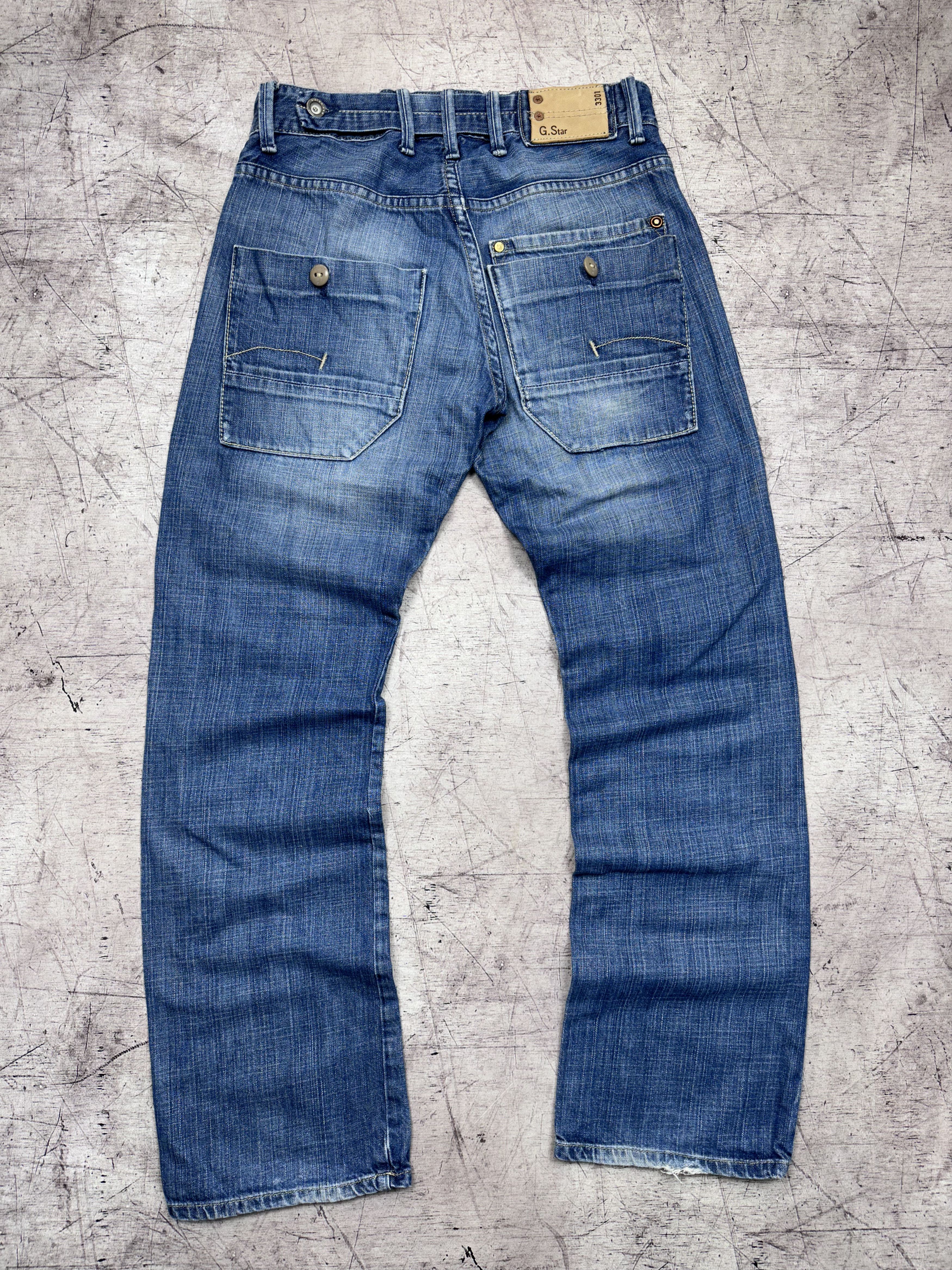 G-Star G Star Raw Army Radar Straight Mens Denim Pants Jeans Size US 32 / EU 48 - 7 Thumbnail